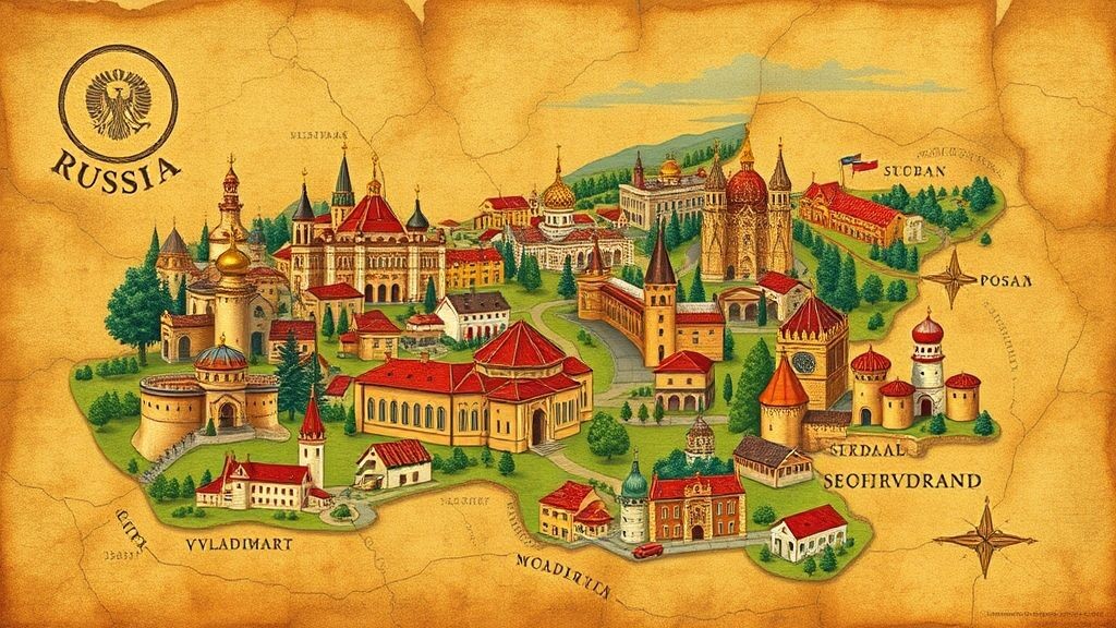 фото - Золотое кольцо России! глазами нейросетью!) Мне было интересно как она это видит 😎