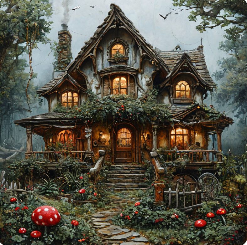 Сказочный домик…