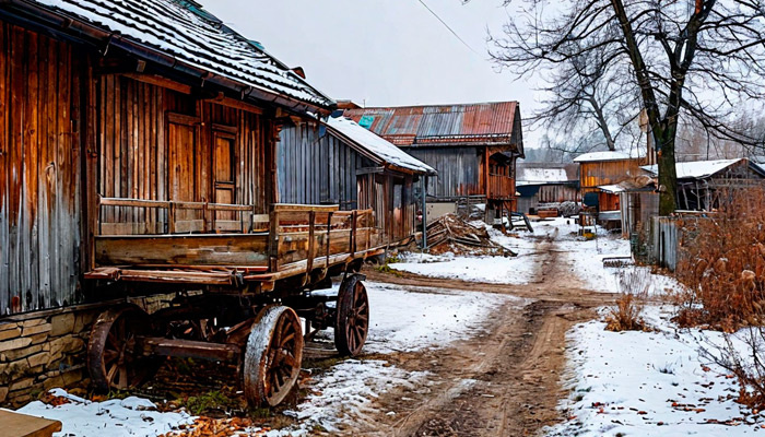 16 февраля наступают Починки — день, когда чинили конскую упряжь и телеги. Фото: shedevrum.ai