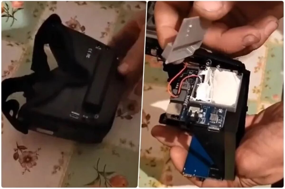    Новосибирец купил очки для управления дроном, а внутри нашёл взрывчатку