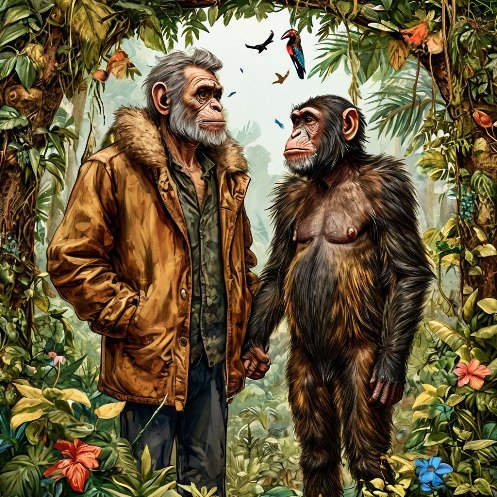 Карл Линней,  объединил человека и человекообразных обезьян в одну группу,  признавая их таксономическое родство. 