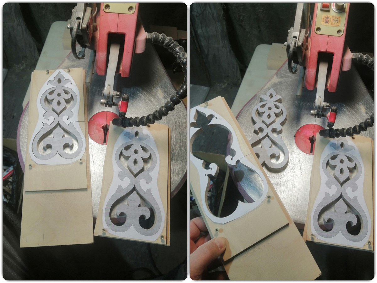 Всего предстаяло сделать больше 150 штук разных элементов.