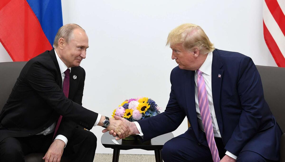 В. Путин и Д. Трамп