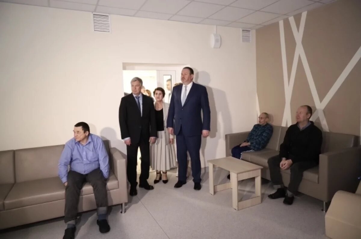    Министр труда РФ Котяков посетил новый дом-интернат в Барышском районе