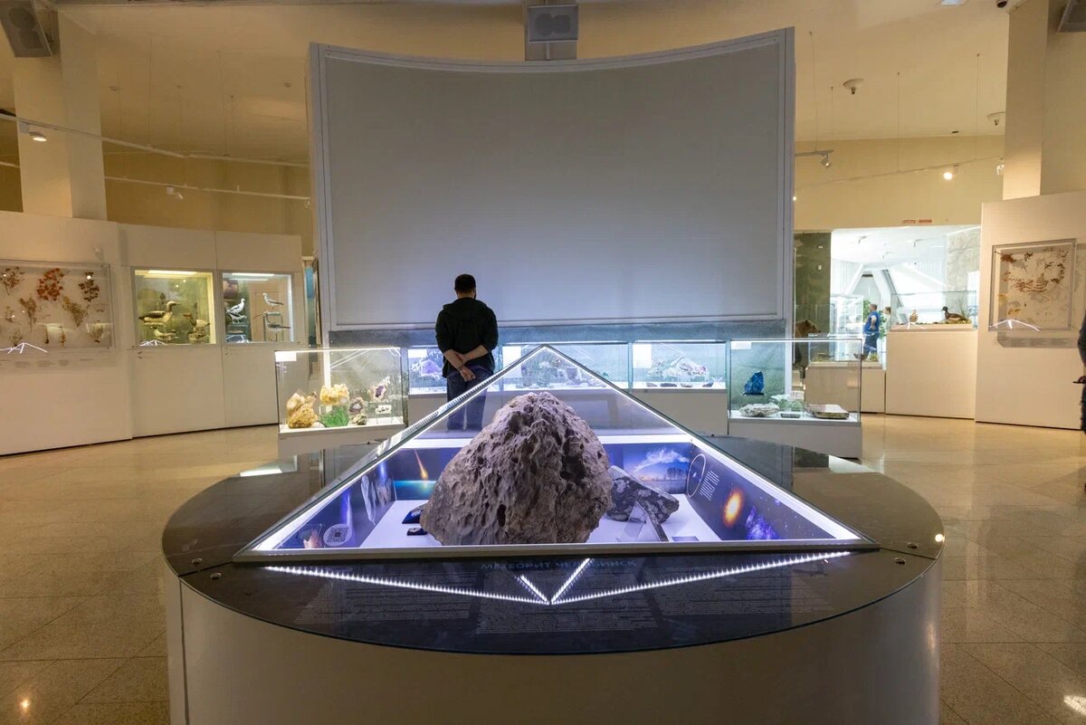 В музее у метеорита персональный зал