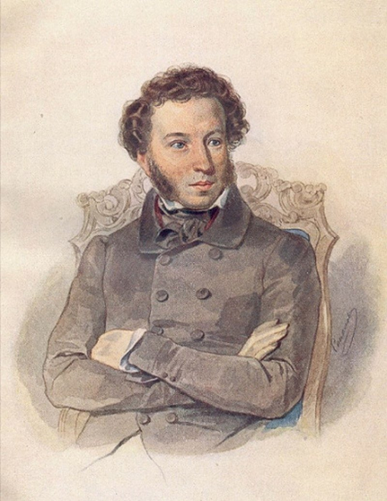 А.С. Пушкин. Художник П. Соколов. 1836
