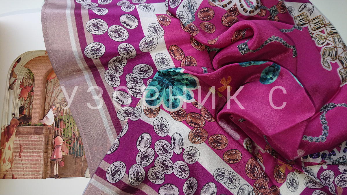 Фрагмент платка, фото автора