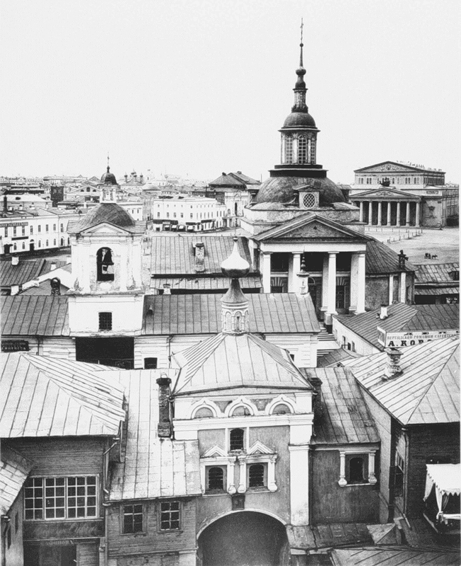 Никольский Греческий монастырь в Москве . Фото начала 20 в