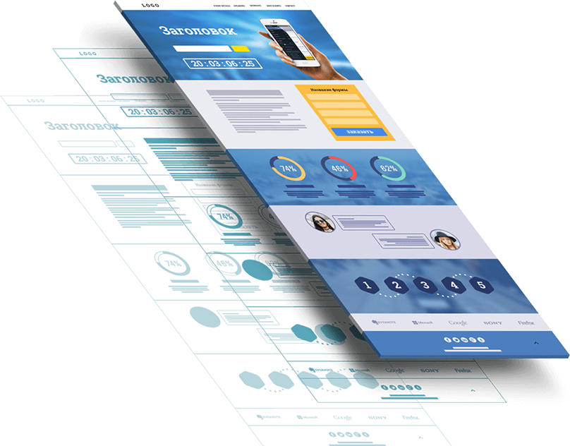 SEO-оптимизированного лендинга (landing page)