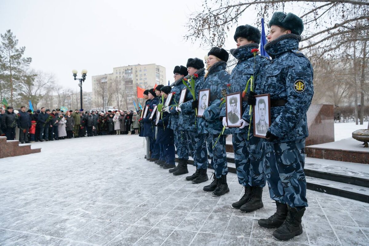  📷    Денис Паслер: Имена павших бойцов навсегда останутся в памяти поколений Марина Шарт