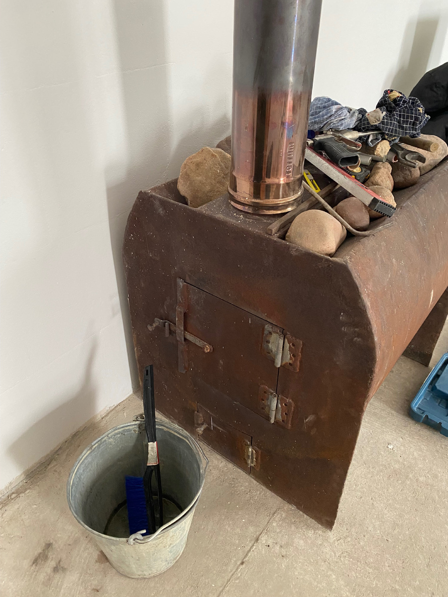 Буржуйка гаражная