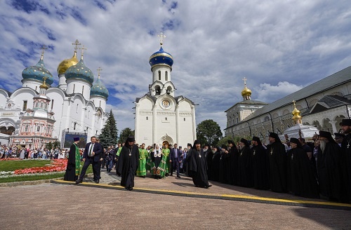 Свято Троицкая Сергиева Лавра, Сергиев Посад, Московская область.