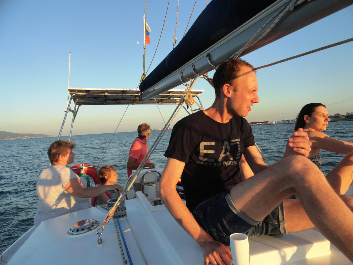 День рождение на яхте