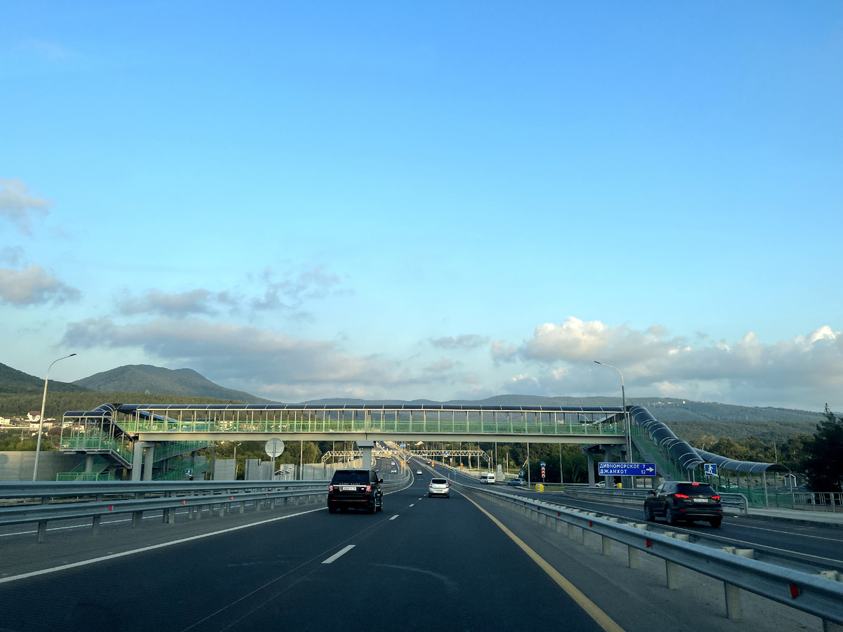 По дороге в Голубую Бухту