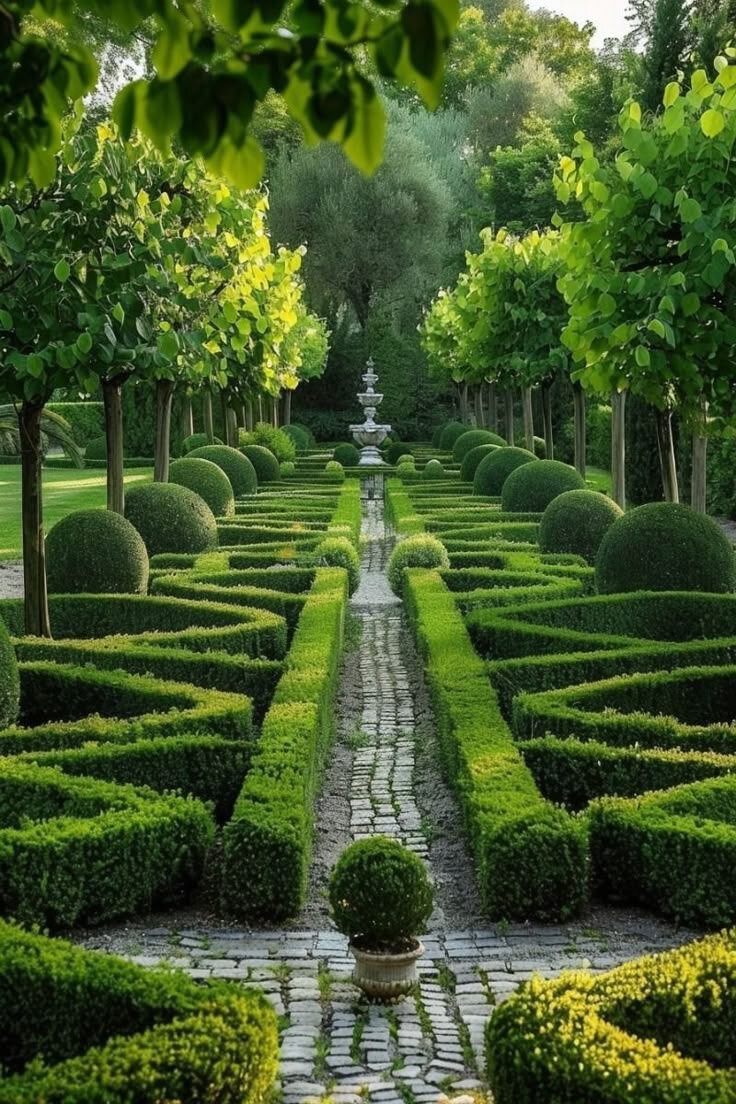 french garden parterre