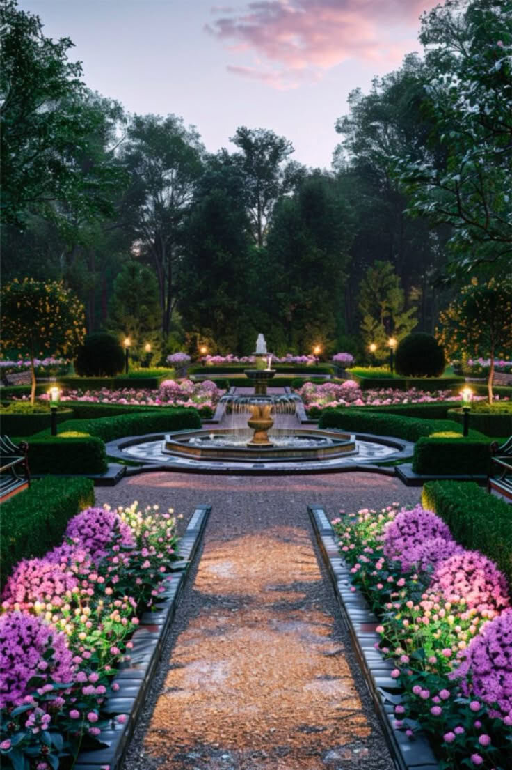 french garden parterre