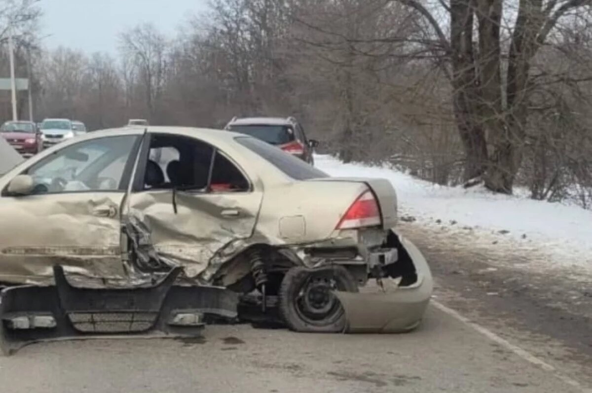    Два человека пострадали в лобовом ДТП в Воронеже