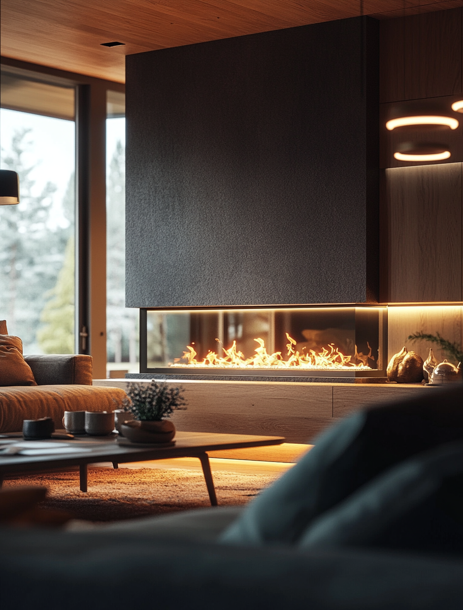    Электрокамины с эффектом живого огня: создайте уют и стиль в вашем доме без хлопот Kamin