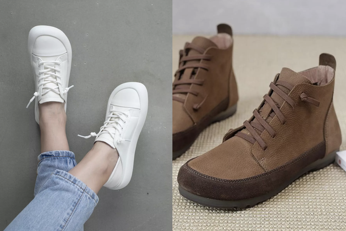 Вот такой примерно силуэт у них. Фото c маркетплейса, но вы без труда найдете ещё десяток производителей, просто введя запрос в поисковике "босоногая обувь". 