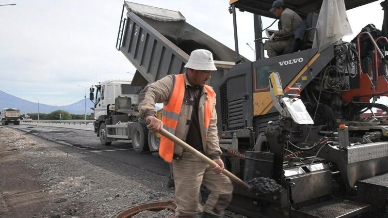 Фото: ремонт дорог на Камчатке / kamgov.ru