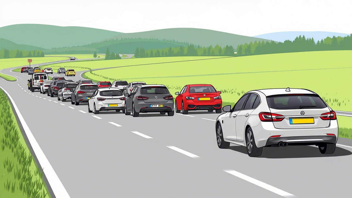 Обгон колонны под маячками: как не лишиться прав из-за одной роковой ошибки