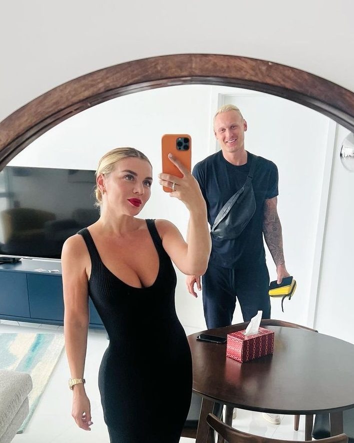   Анна Седокова и Янис Тимма. Фото: соцсети