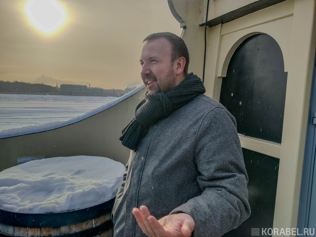 Генеральный директор "Нева Тревел" Юрий Набатов. / Фото: Корабел.ру  📷
