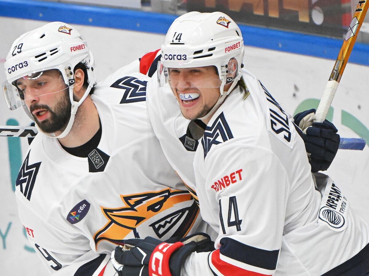    Хоккей. КХЛ. Матч "Спартак" - "Металлург"© РИА Новости / Сергей Гунеев