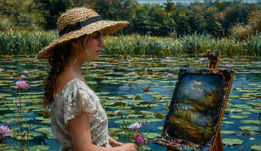 Стефани Дюпен, героиня книги «Чёрные кувшинки» Мишеля Бюсси