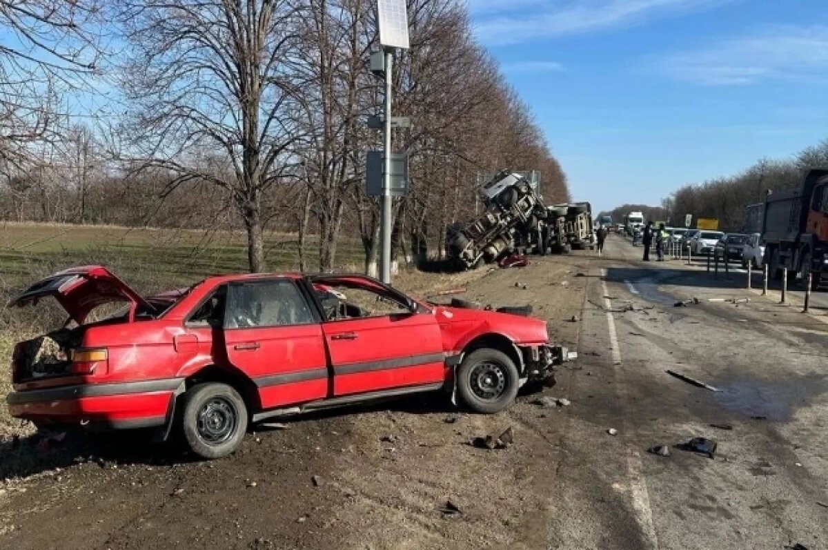    В Динском районе произошло ДТП с тремя погибшими