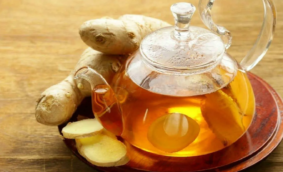 Чай с корнем имбиря
