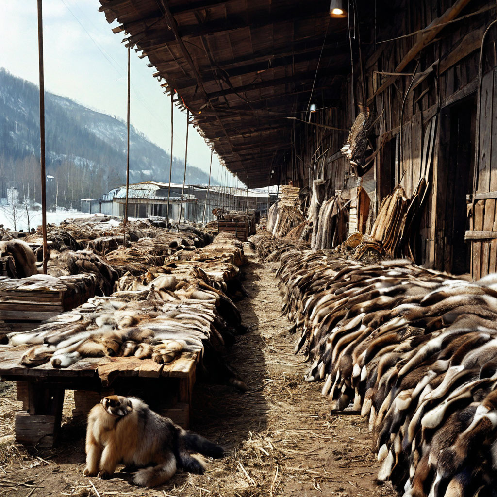 Пушной промысел в Сибири по мнению ИИ.