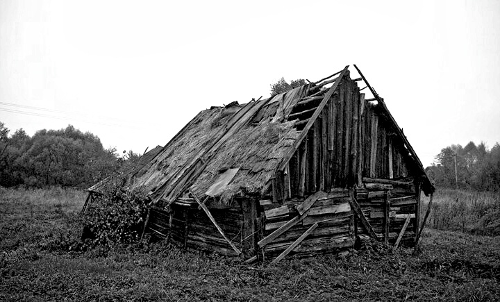 В середине 1970-ых бывшая колхозная шорная мастерская приказала долго жить... Фото из открытых источников.