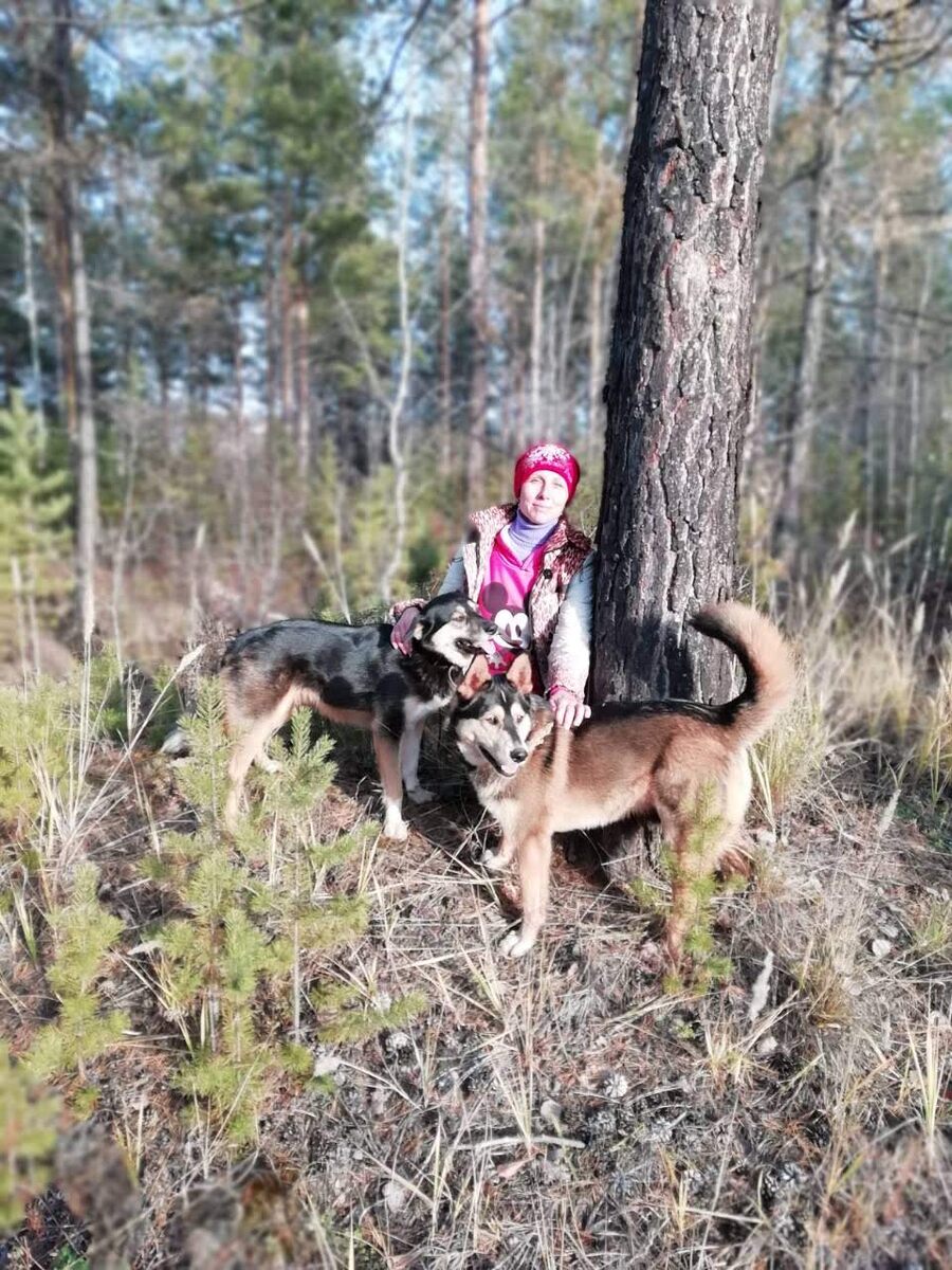 На прогулке