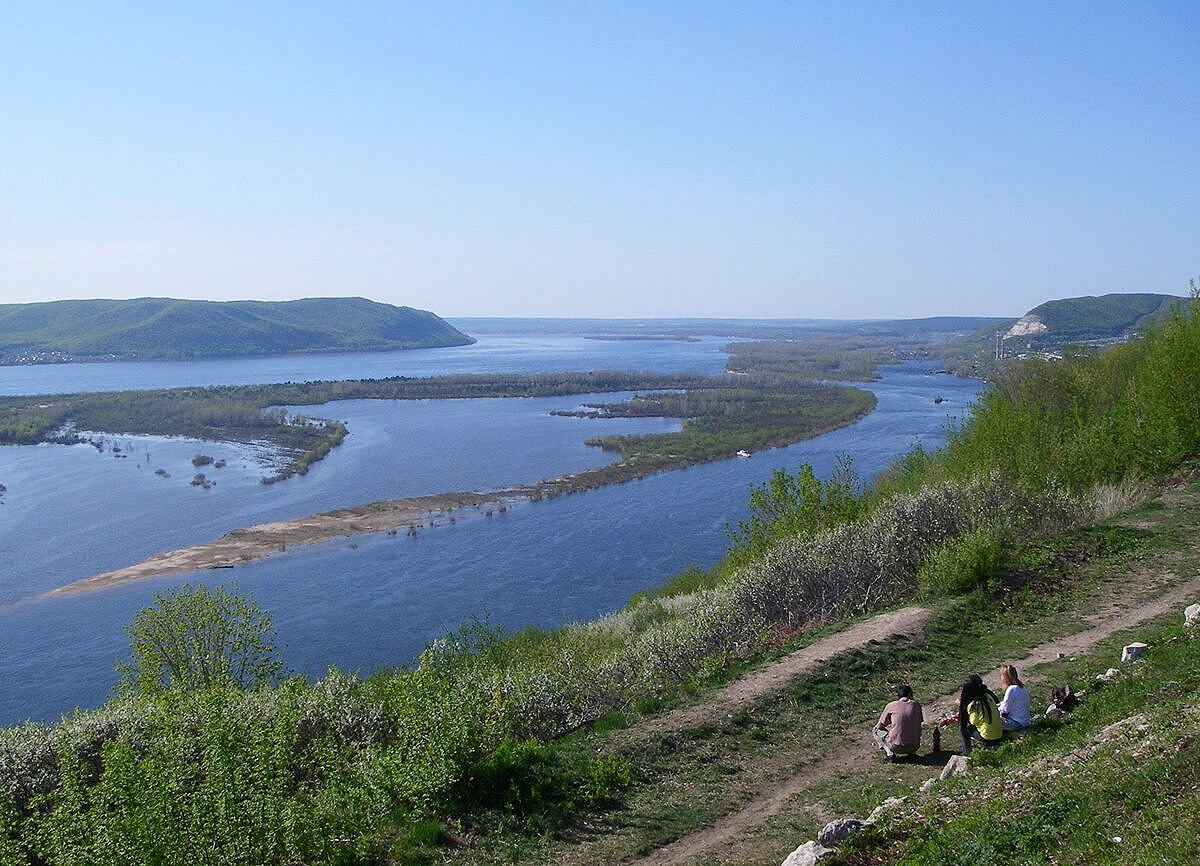 Волга. Самара. Фото предоставлено каналу Anna Seton 