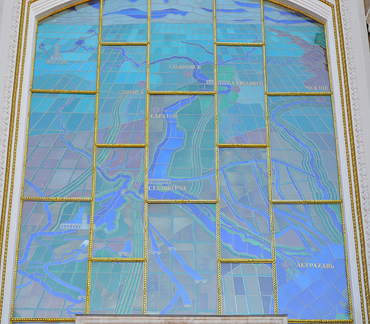 ВДНХ. Павильон Поволжье. Фото автора 