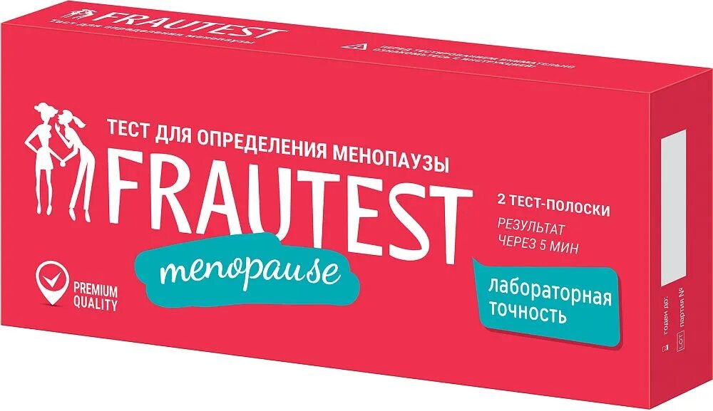 Тест на менопаузу в домашних условиях. Фото: www.frautest.ru