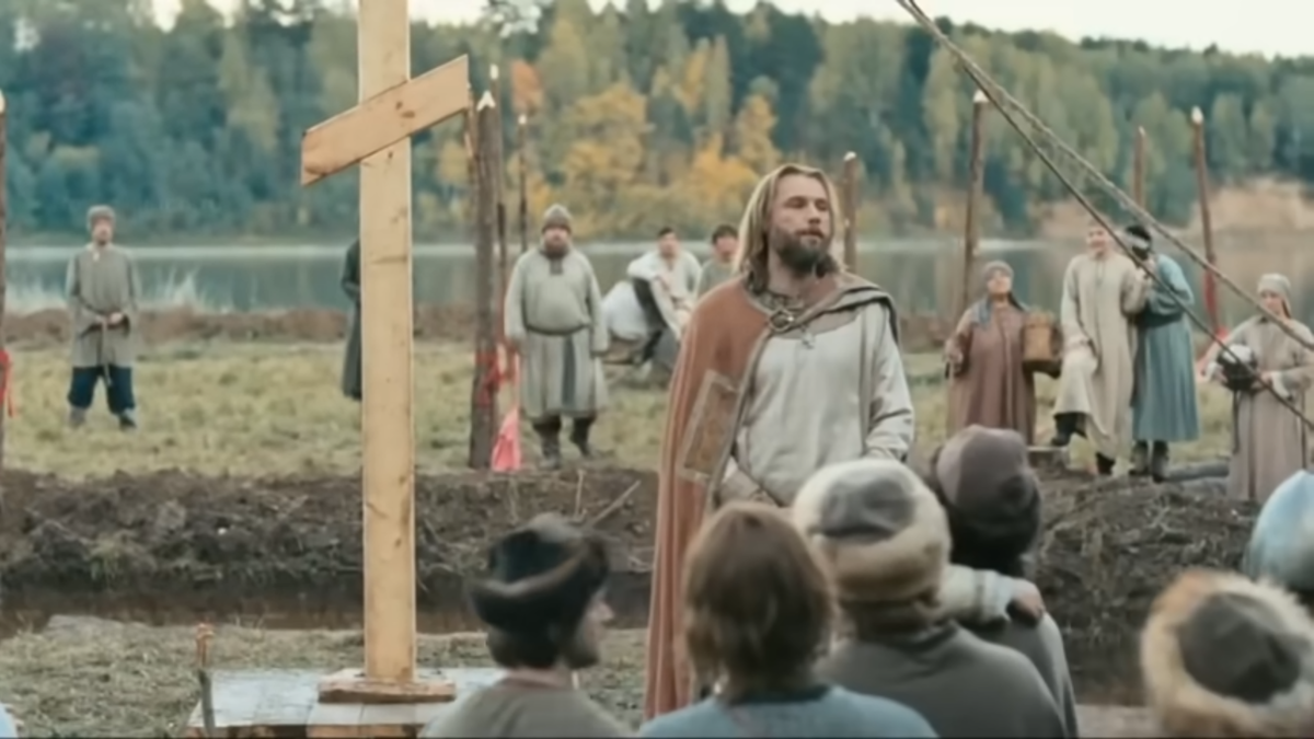 Кадр и х/ф "Залос"