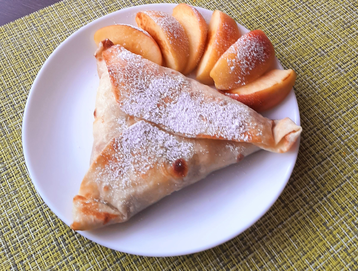 Яблочно-черничный факел 