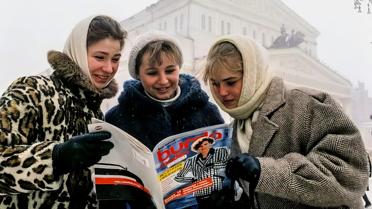 Девушки в СССР в 80-х
