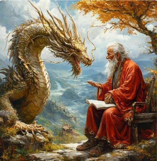 Дракон и Мудрец