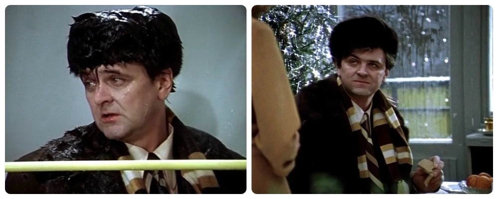 кадры из фильма «Ирония судьбы, или С легким паром!»