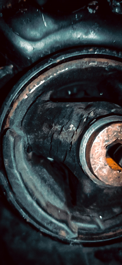 Вот такой износ, скорей всего она уже не выполняла половину своей функции)