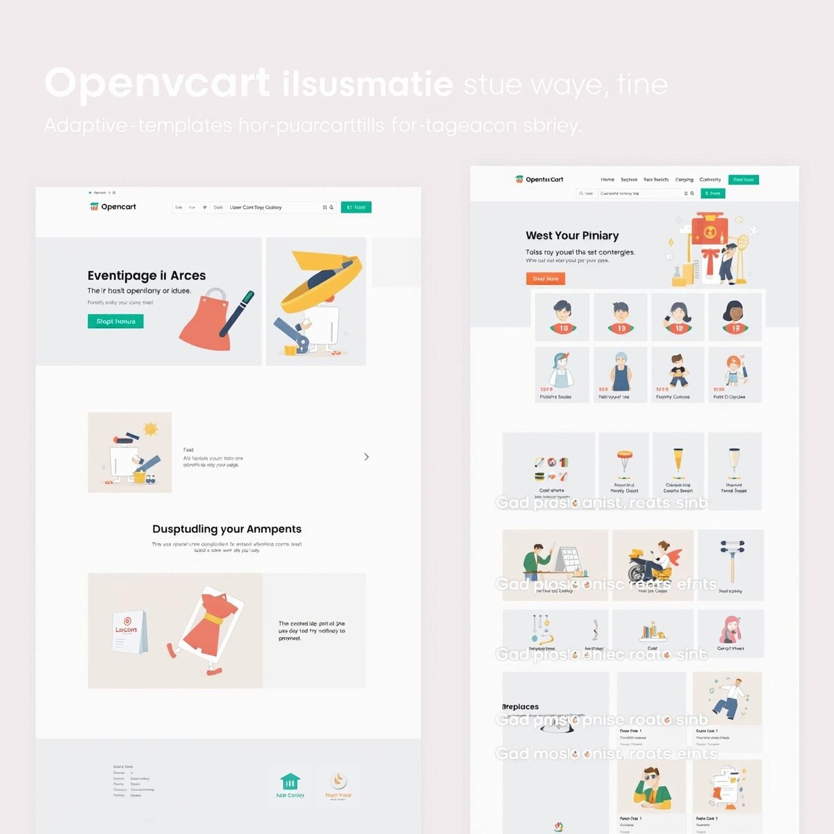    Адаптивные шаблоны для Opencart для вашего магазина