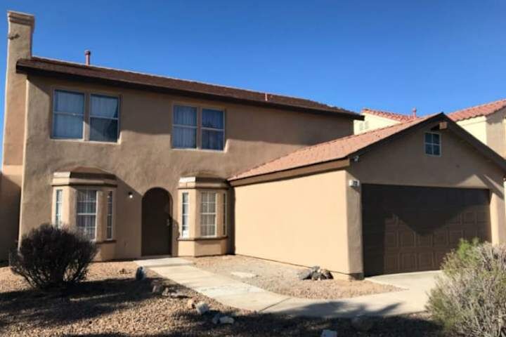 Внешний вид дома Симпсонов в Хендерсоне, штат Невада. 