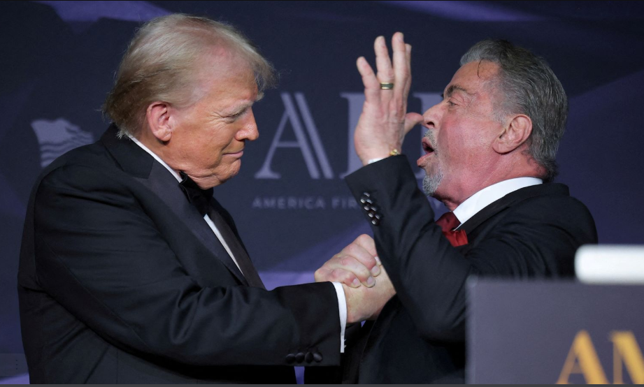 Трамп и Сталоне