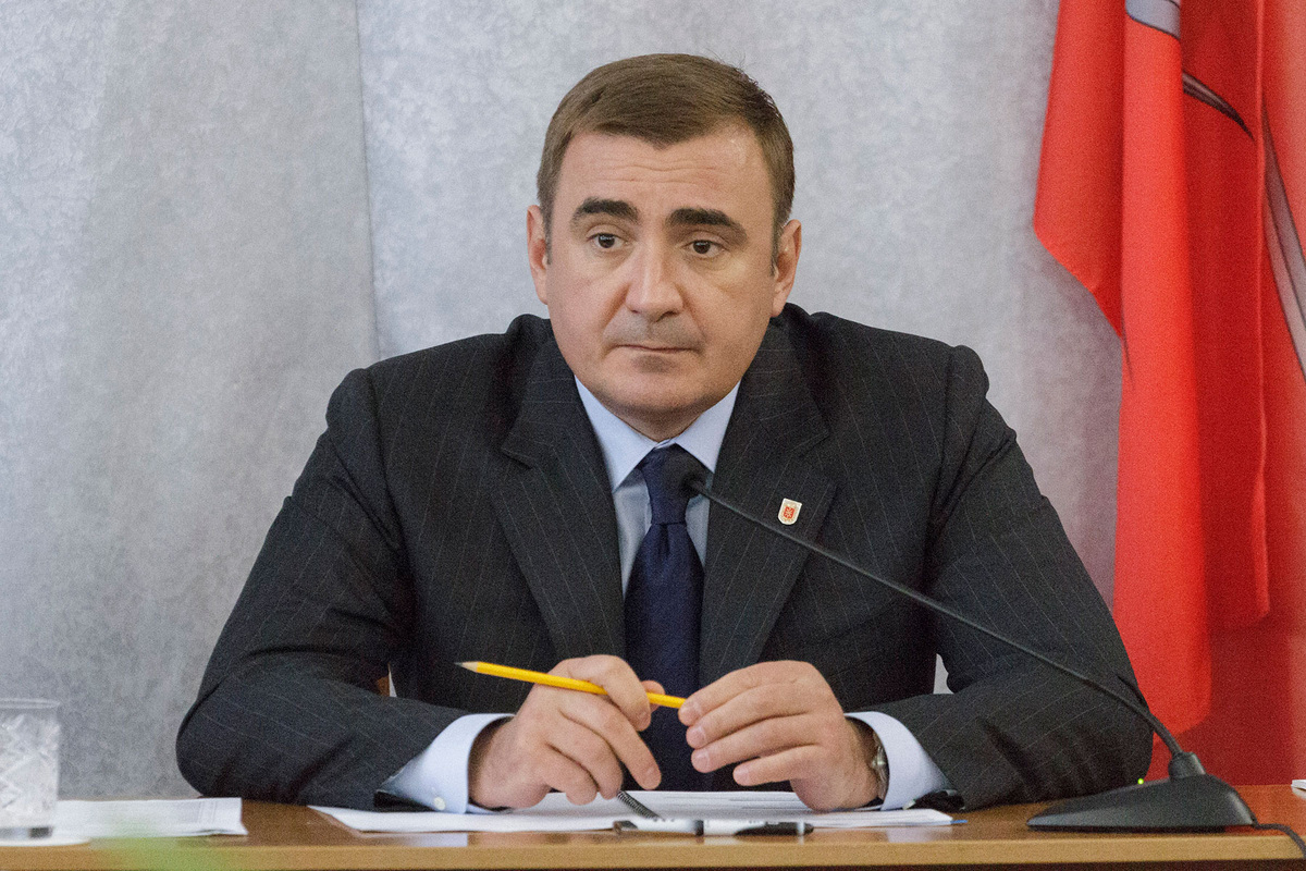 Алексей Дюмин в должности губернатора Тульской области 