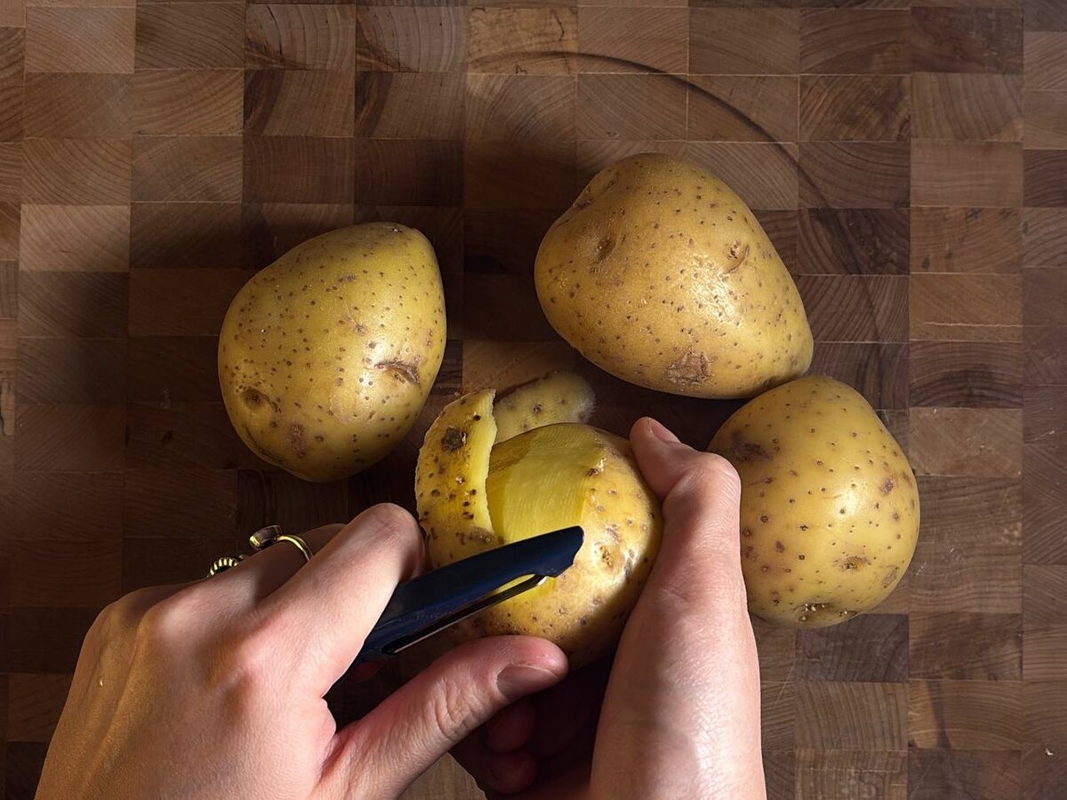 Манипуляции с картофелем