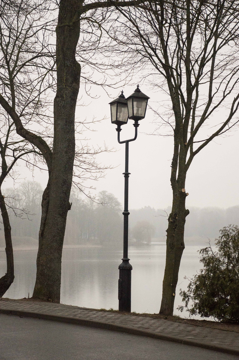 Вид с дамбы или Замковой улицы