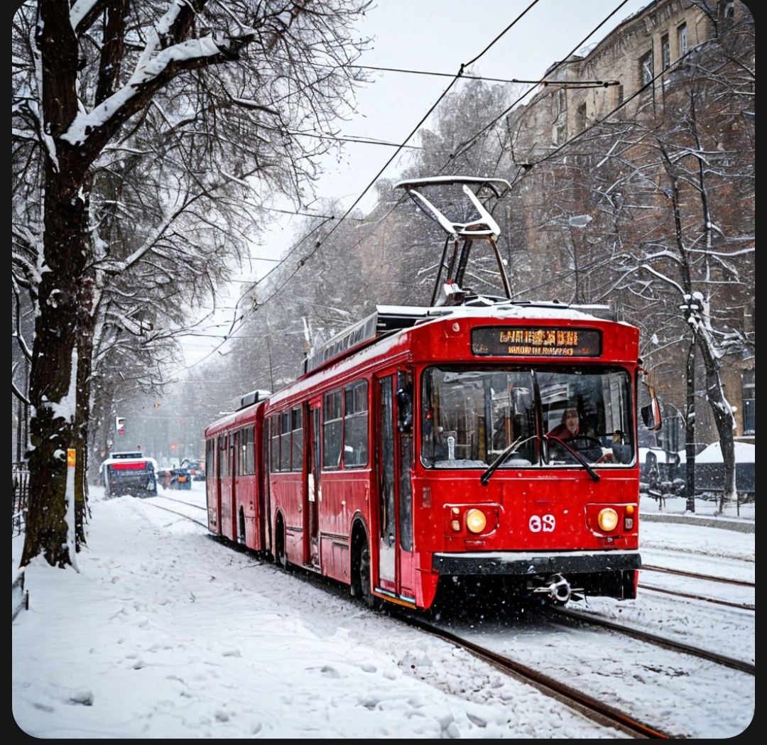 Шедеврум знает, что такое трамвай.